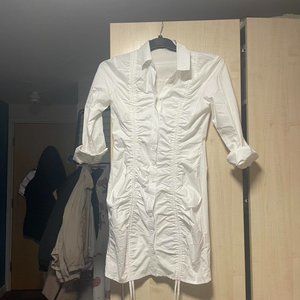 Missguided Womens White Dress